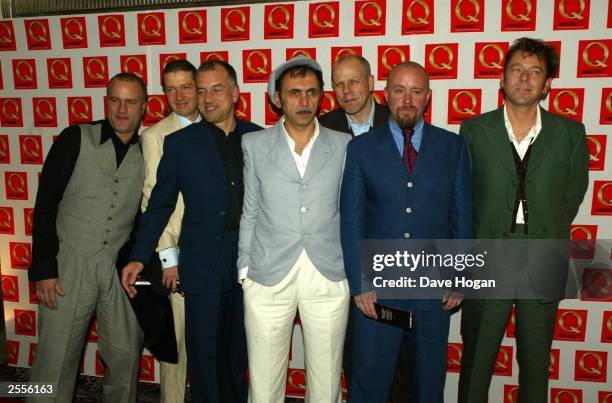 Dexys Midnight Runners attend "The Q Awards 2003" at the Park Lane Hotel on October 02, 2003 in London.