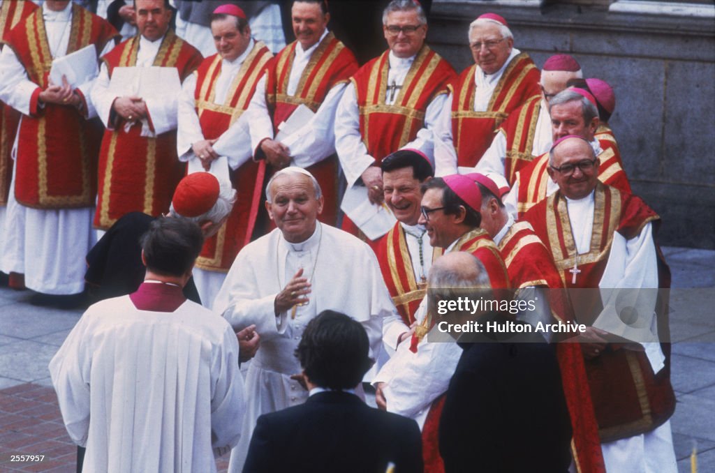 Pope In Westminster