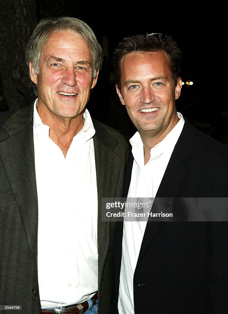 Actor Matthew Perry and father John Perry, Executive