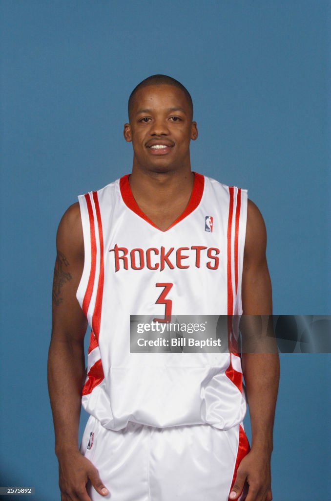 Francis Houston Rockets Steve Francis of the Houston Rockets during NBA Media Day at Toyota ...