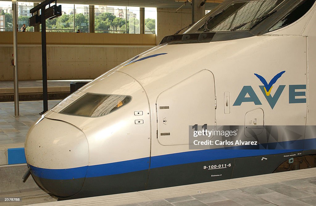 Opening Of New High Speed Train In Madrid