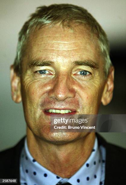 Inventor James Dyson arrives at the Pioneers to the life of the nation reception at Buckingham Palace October 13, 2003 in London, England.