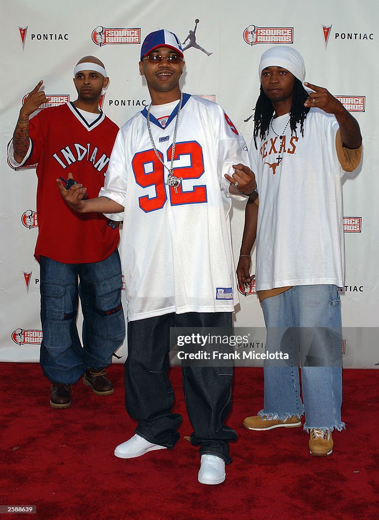 Rapper Juvenile arrives at The Source Hip-Hop Music Awards 2003 at ...