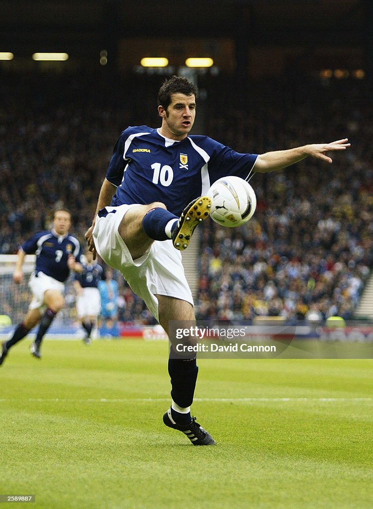 Steve Crawford of Scotland