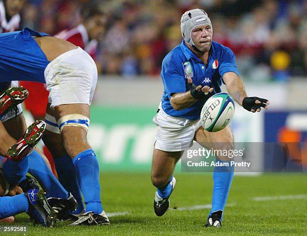 Troncon Rugby 86 Rugby World Cup 2003 Pool D Italy Vs Tonga Stock Photos, High-Res ...