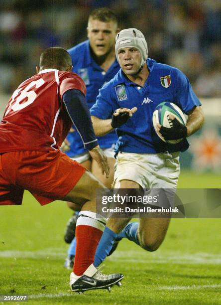 Troncon Rugby 86 Rugby World Cup 2003 Pool D Italy Vs Tonga Stock Photos, High-Res ...