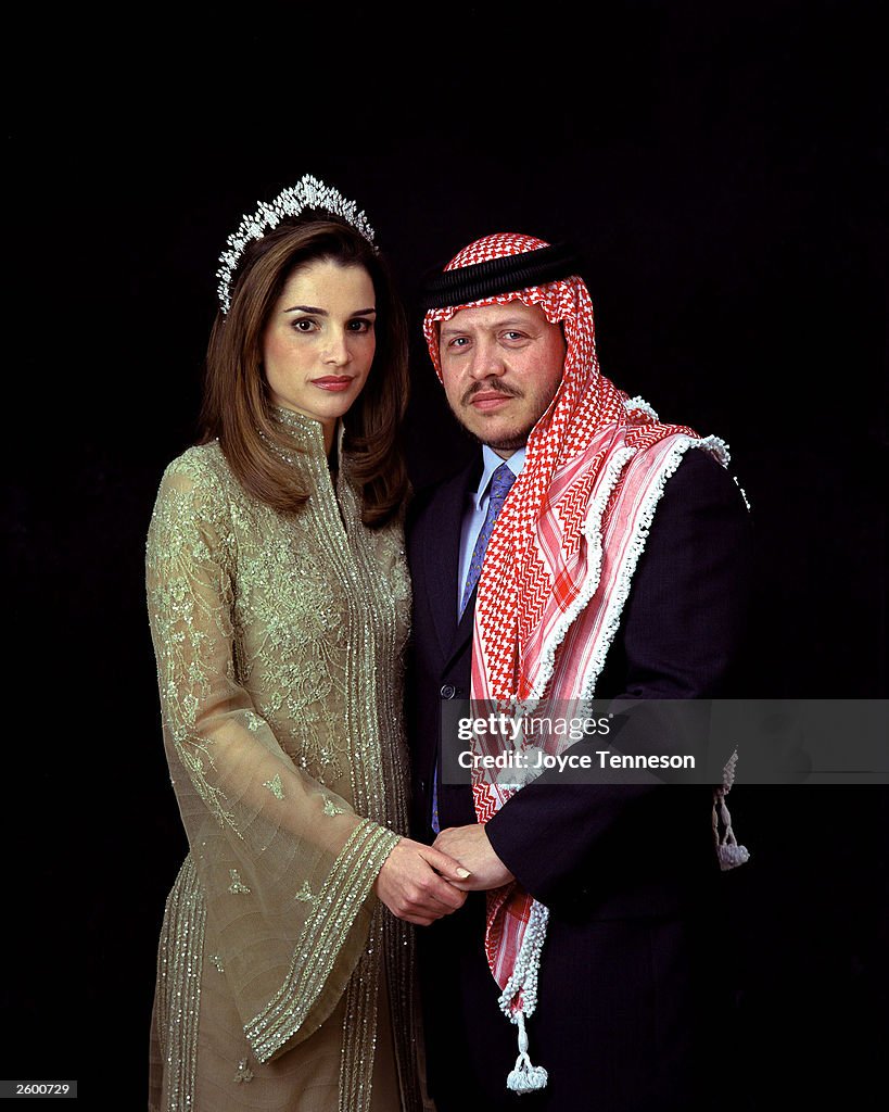 King Agdullah II And Queen Rania