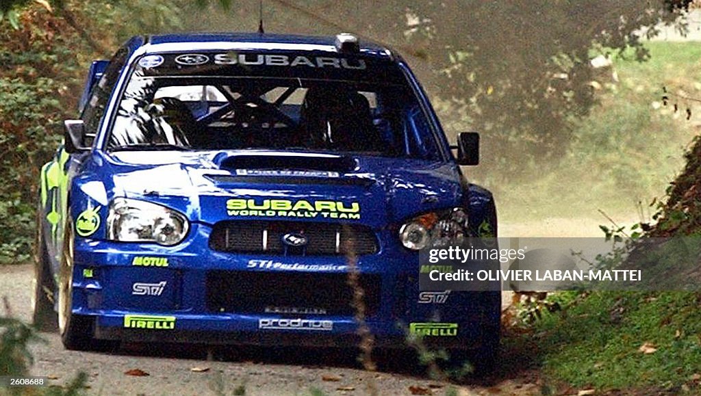 Finn Tommi Makinen in Subaru Impreza WRC