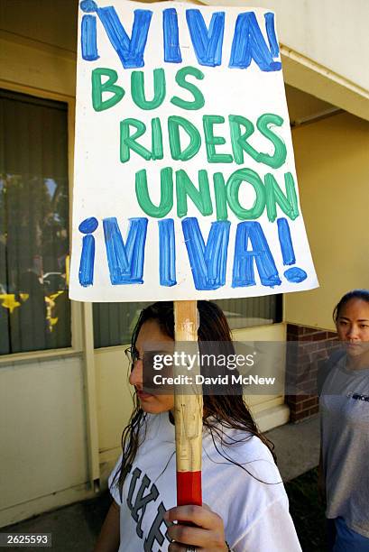 Bus Rider Line Los Angeles Bus Riders Union Photos and Premium High Res Pictures ...