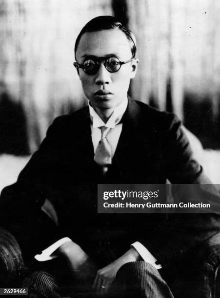 Henry Pu-Yi former Emperor of China and Chief Executive of Manchuria. Original Publication: People Disc - HK0565