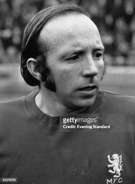 Nobby Stiles of Middlesbrough FC.
