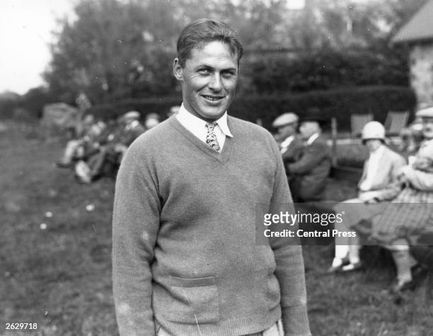 Bobby Jones , champion American golfer winning the British Open three times and the US Open four times . Original Publication: People Disc - HW0142