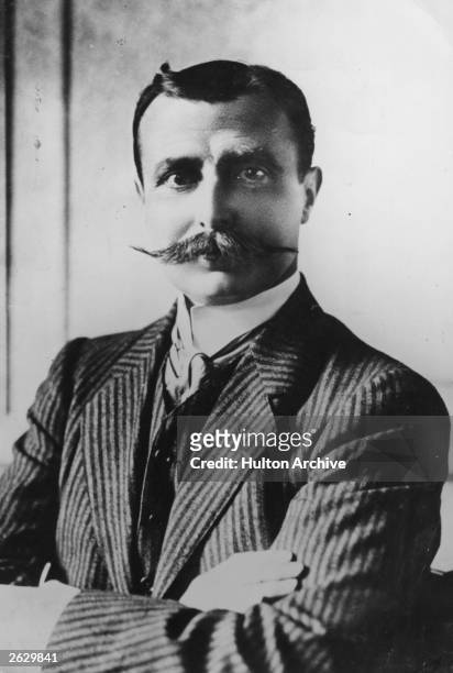 French aviator and aeronautical engineer Louis Bleriot , who made the first flight across the English channel in 1909.