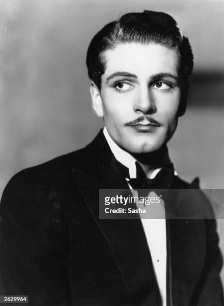 English actor and director Laurence Olivier, born 1907, later Lord Olivier.