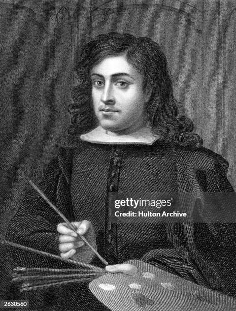 Bartolome Esteban Murillo (1618 - 1682, the Spanish painter who founded the Academy Of Seville of which he became first president, circa 1648. He...