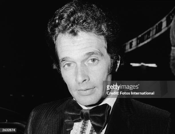 Headshot of American country singer and songwriter Merle Haggard attending the Academy of Country and Western Music Awards, at the Hollywood...