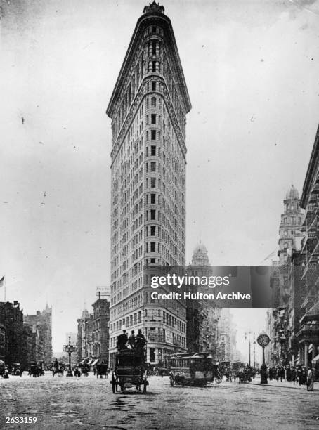 Fulter Building Fuller Flatiron Building Photos and Premium High Res Pictures - Getty ...