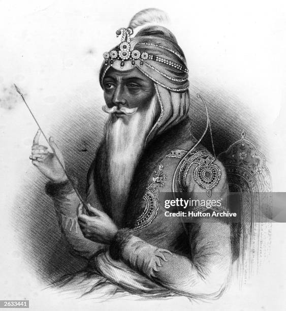 Ranjit R Maharaja Ranjit Singh , founder of the Sikh Kingdom of the Punjab ...