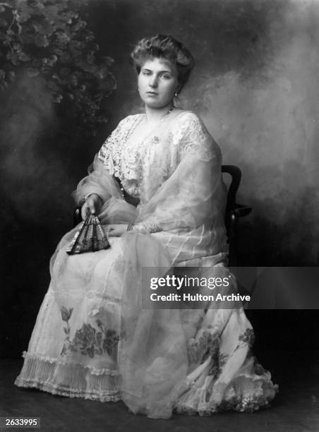 Victoria Eugene , the grand-daughter of Queen Victoria who became the wife of Alfonso XIII, the King of Spain. Original Publication: People Disc -...