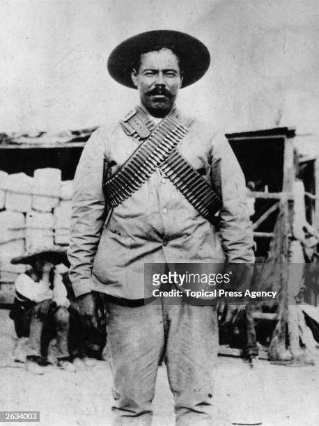 General Francisco Villa, born Doroteo Arango, also known as Pancho Villa Mexican bandit and hero of the Mexican Revolution.