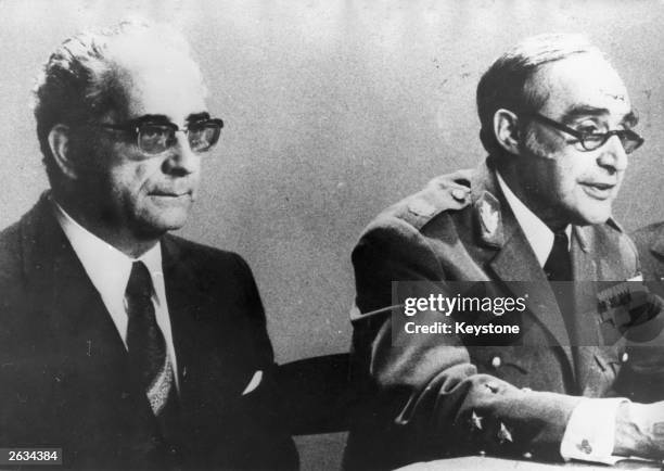 General Antonio de Spinola, the President of Portugal having just announced his resignation as president. His successor, General Costa Gomes is...