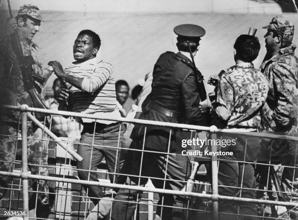 Over 100 people were killed and more than 1000 injured in South Africa following anti-apartheid protests in Soweto, near Johannesburgh.