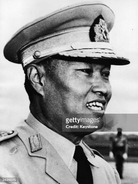 General Ne Win , the first military commander to be appointed as prime minister of Burma . He served as caretaker prime minister from 1958 to 1960,...