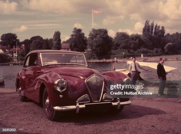 Model Healey which is to preview at the 1952 Motor Show, Earls Court, London.