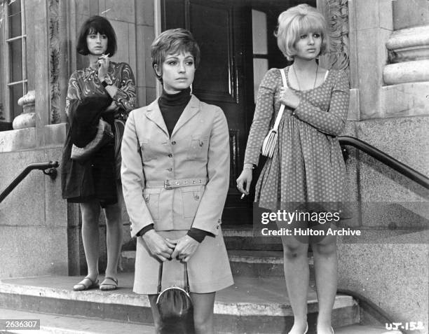 Maureen Lipman with Adrienne Posta and Suzy Kendal in the film 'Up the Junction', based on the book by Nell Dunn.