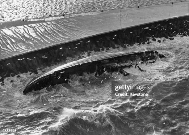 Ten Polish seamen were drowned when their trawler capsized in gale force winds whilst at anchor in the Outer Hansthelm harbour in Denmark. The...