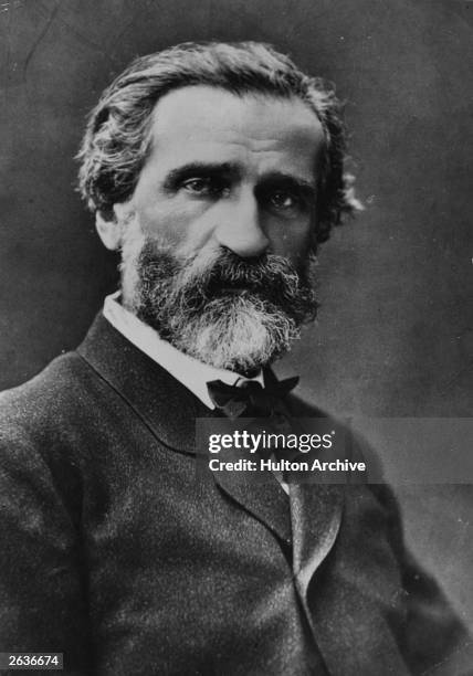 Giuseppe Fortunino Francesco Verdi the Italian composer.