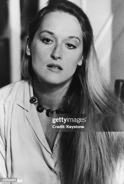 The American actress Meryl Streep.