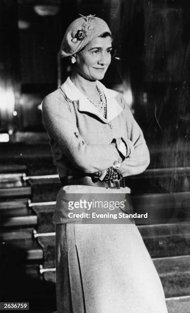 Gabrielle Chanel known as Coco, the French couturier.