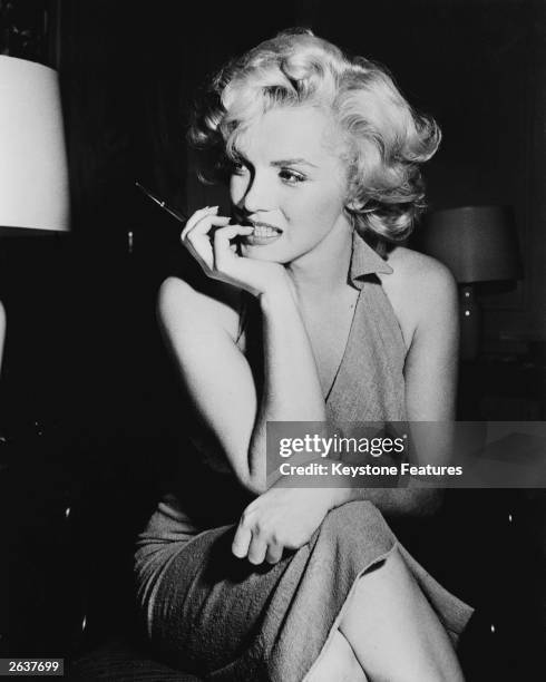 American film star Marilyn Monroe . Original Publication: People Disc - HW0704