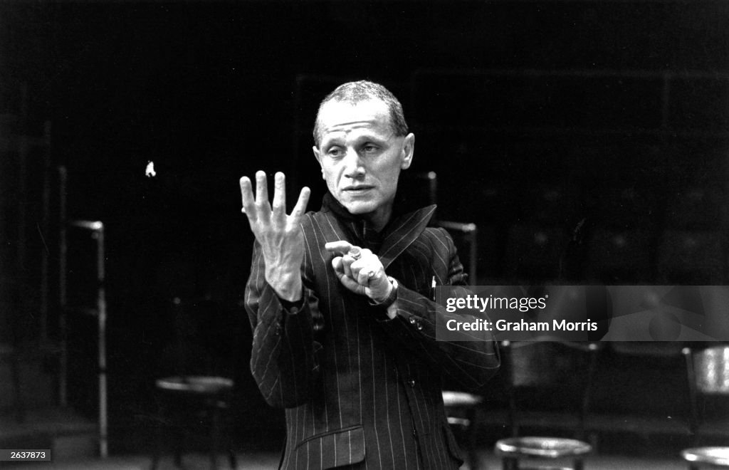 Steven Berkoff Dramatist Writer And Actor During His Performance As steven-berkoff-dramatist-writer-and-actor-during-his-performance-as
