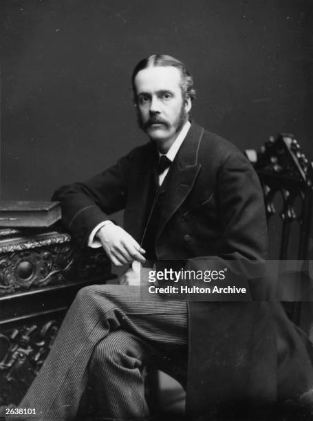 Arthur Balfour, British Conservative Prime Minister . Original Publication: People Disc - HA0150