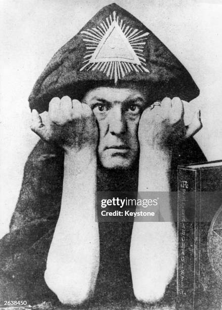 English writer and occultist Aleister Crowley .