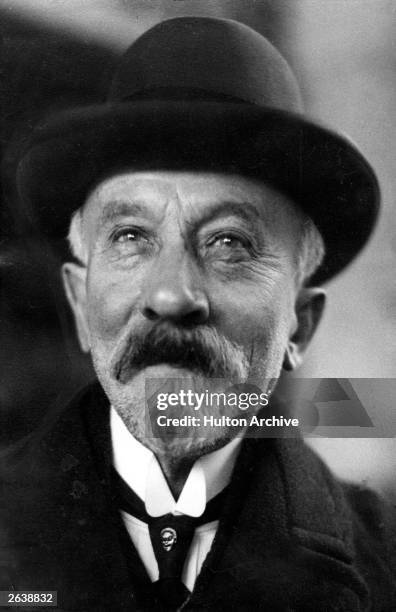 French magician, actor, director, designer and theatre manager Georges Melies .