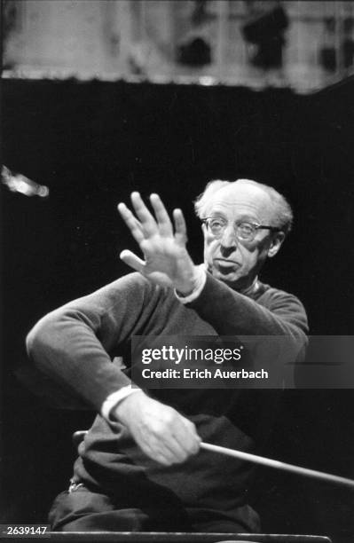 American composer Aaron Copland .