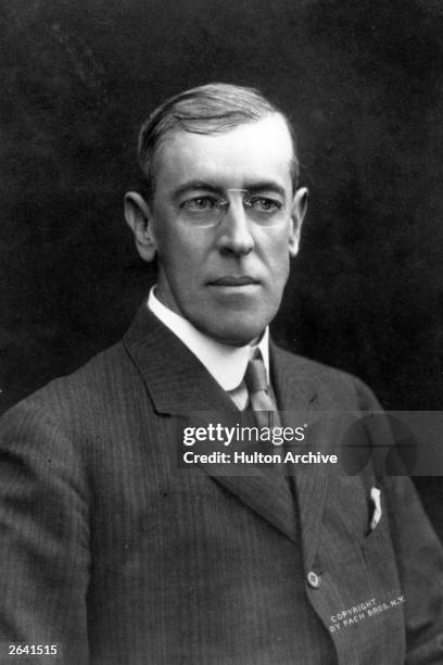 The President Elect of the United States, Woodrow Wilson .