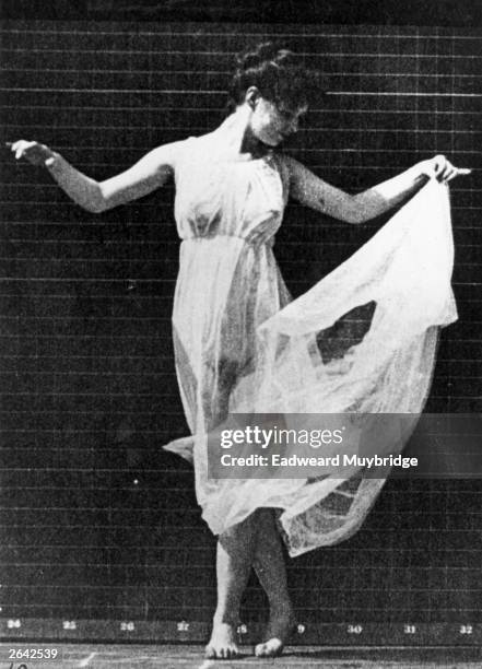 Dancer Isadora Duncan .