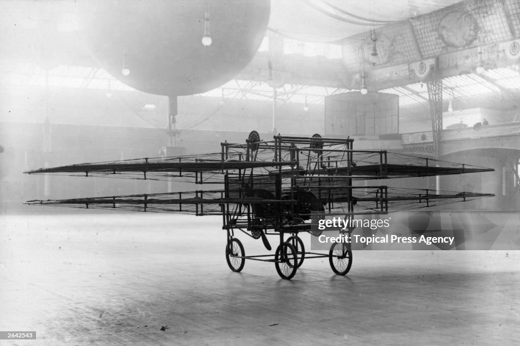 Flapping Machine The Bartlett flapping machine on display at Olympia. News Photo - Getty ...