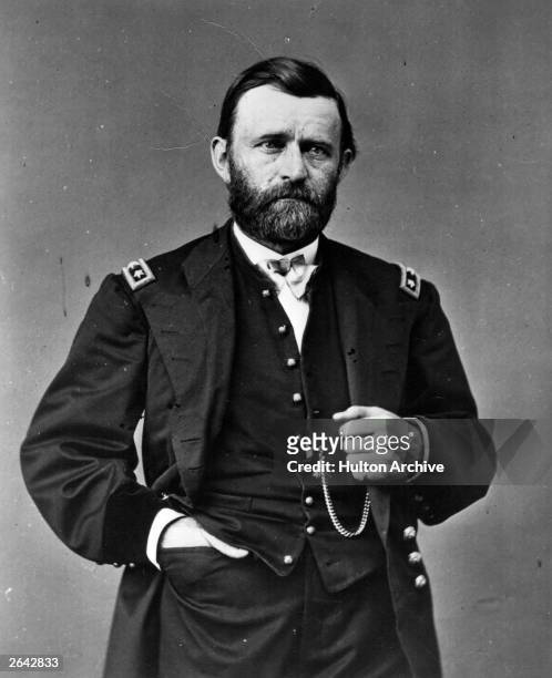 General Ulysses Simpson Grant, later the 18th President of the United States.