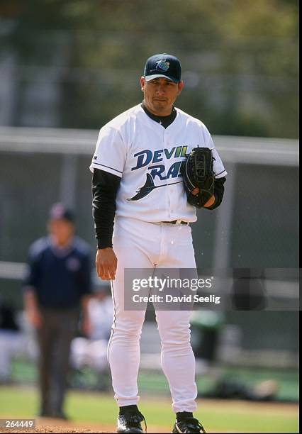 Al Reyes Devil Rays 52 Tampa Bay Devil Rays Albie Lopez Stock Photos, High-Res Pictures ...