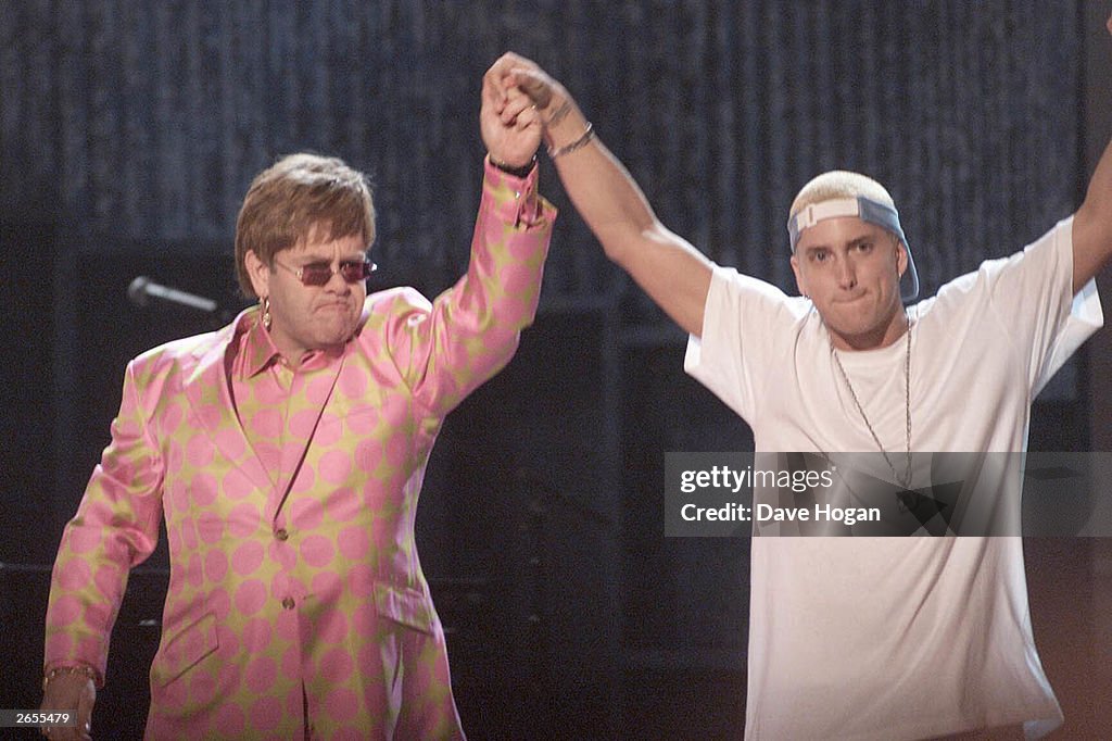 Eminem and Sir Elton John