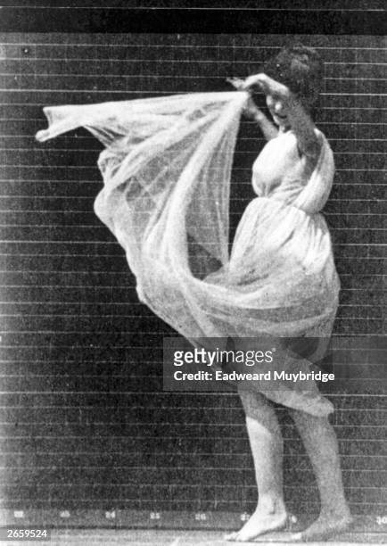 Study of dancer Isadora Duncan.