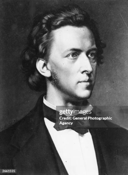 Polish composer and pianist Frederick Francois Chopin . Original Publication: People Disc - HJ0255