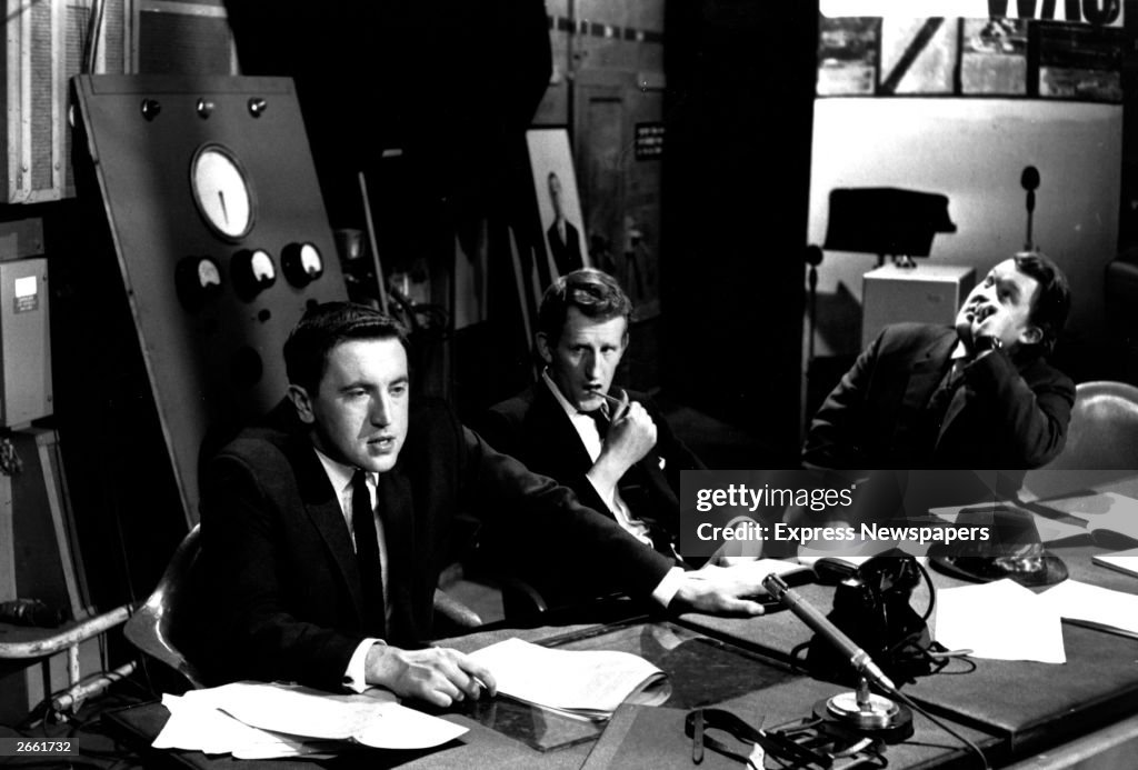 Willie Raston David Frost, Lance Percival, and Willie Rushton , part of the cast of ...