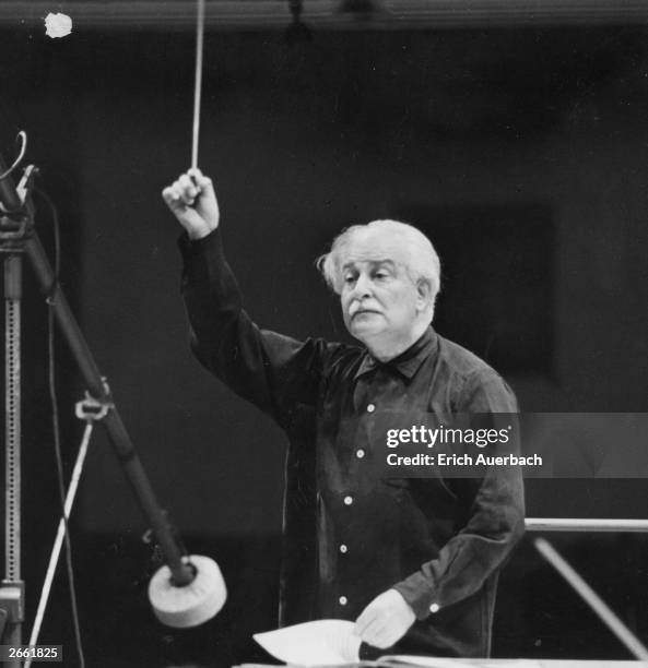 American conductor Arthur Fiedler .