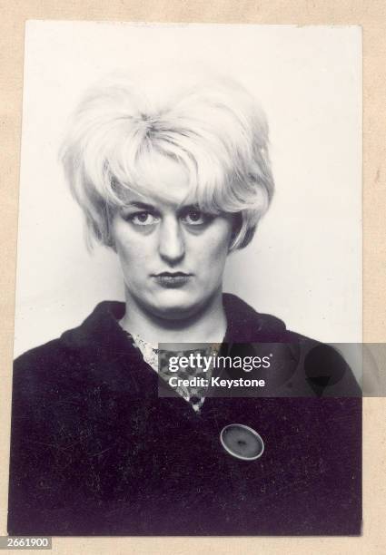 Portrait of Moors Murderer Myra Hindley taken during her trial.